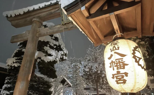 古い町並みと、静けさに包まれて