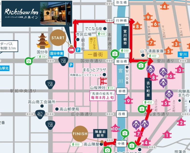 コース順路
